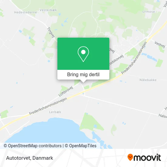 Autotorvet kort