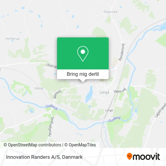 Innovation Randers A/S kort
