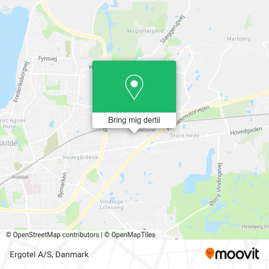 Ergotel A/S kort