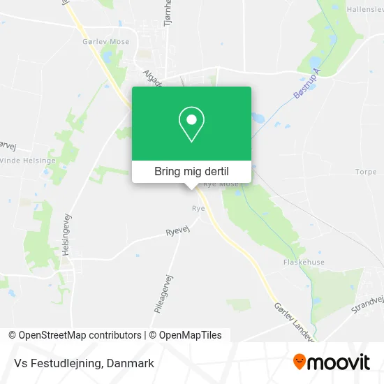 Vs Festudlejning kort