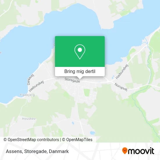 Assens, Storegade kort