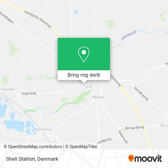 Shell Station kort
