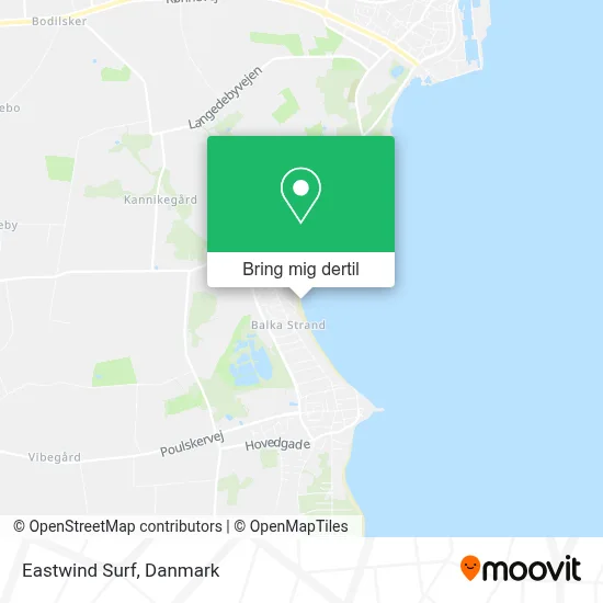 Eastwind Surf kort