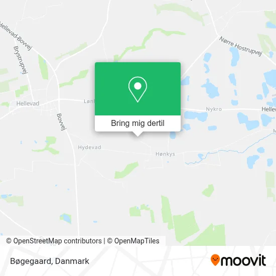 Bøgegaard kort