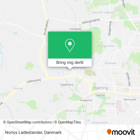Norlys Ladestander kort