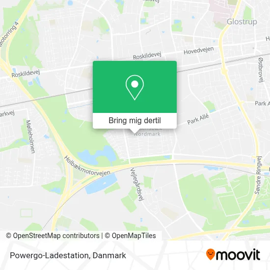 Powergo-Ladestation kort