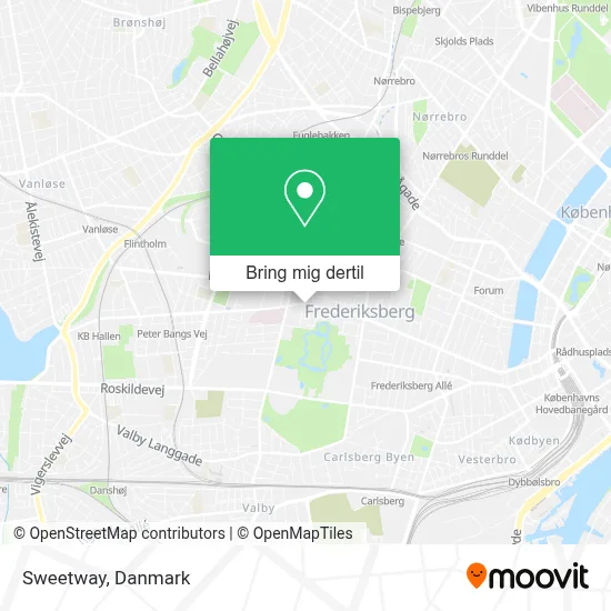 Sweetway kort
