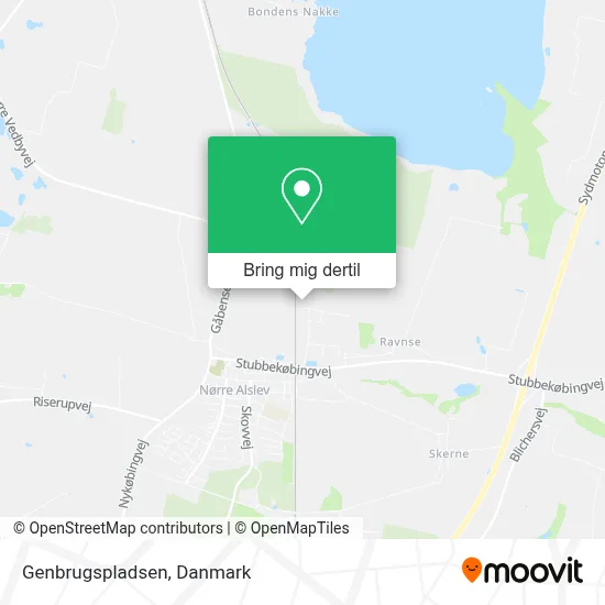 Genbrugspladsen kort