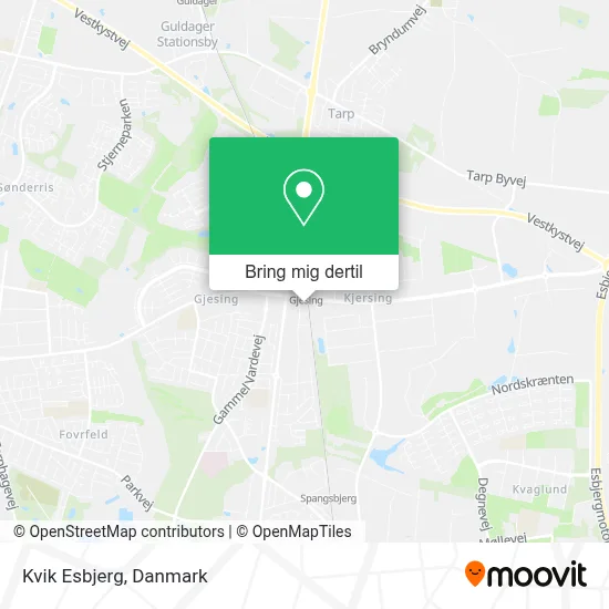 Kvik Esbjerg kort