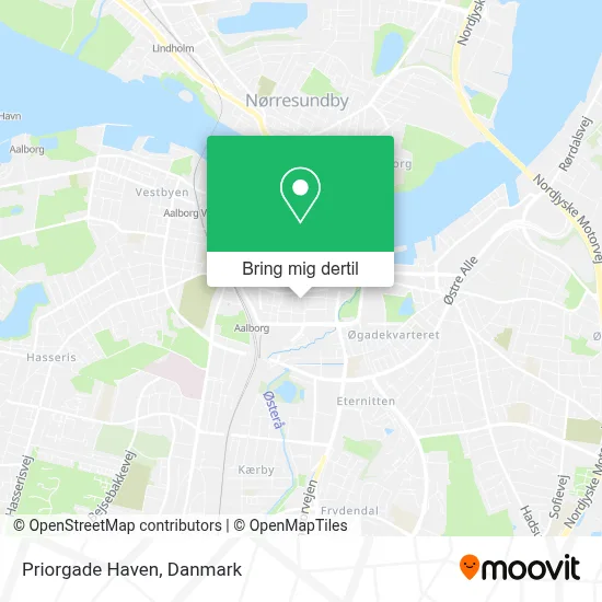 Priorgade Haven kort