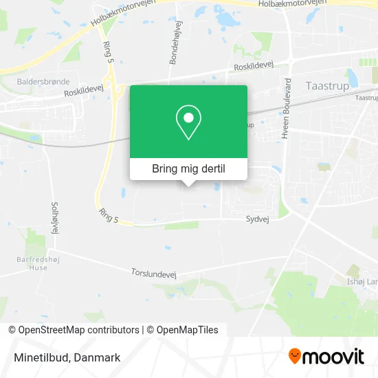 Minetilbud kort