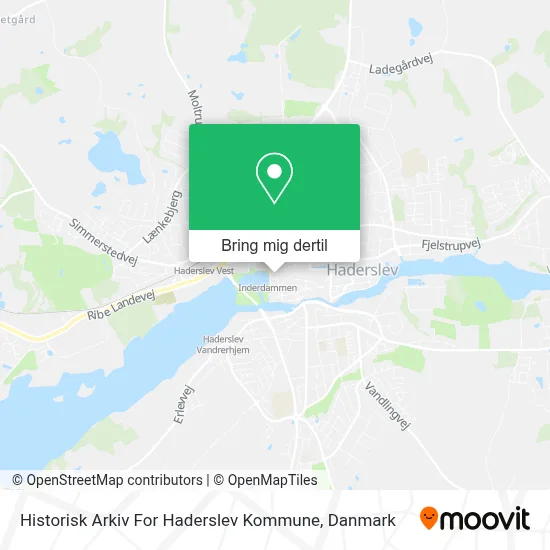 Historisk Arkiv For Haderslev Kommune kort