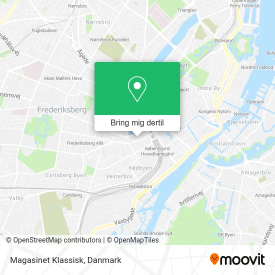 Magasinet Klassisk kort