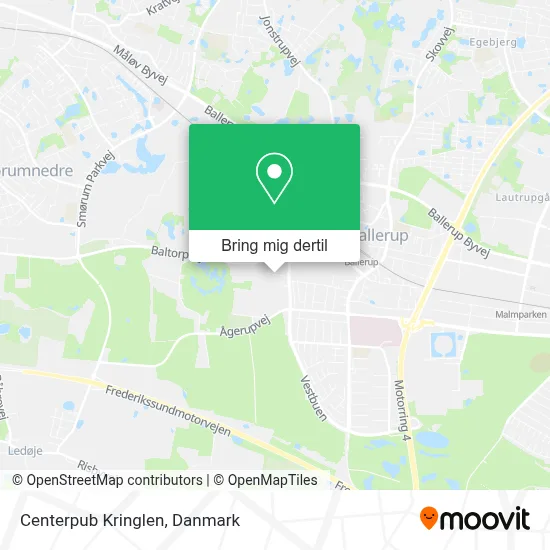 Centerpub Kringlen kort