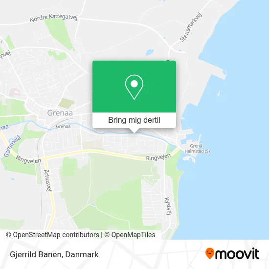 Gjerrild Banen kort