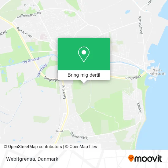 Webitgrenaa kort