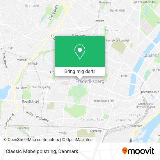 Classic Møbelpolstring kort