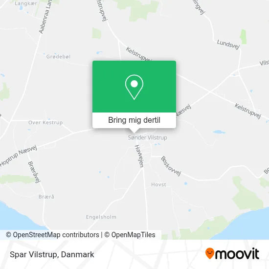 Spar Vilstrup kort