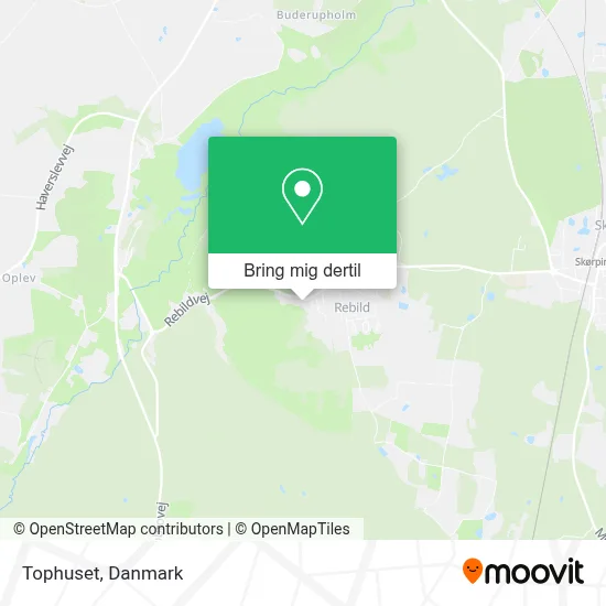 Tophuset kort
