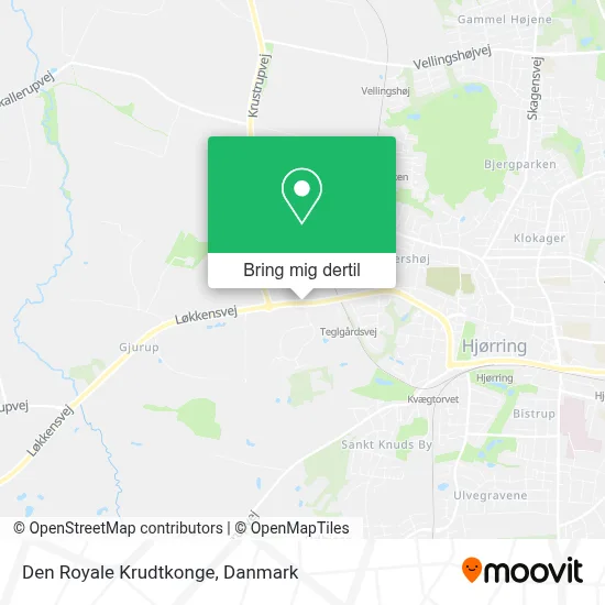 Den Royale Krudtkonge kort
