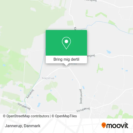 Jannerup kort