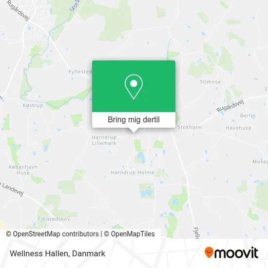 Wellness Hallen kort