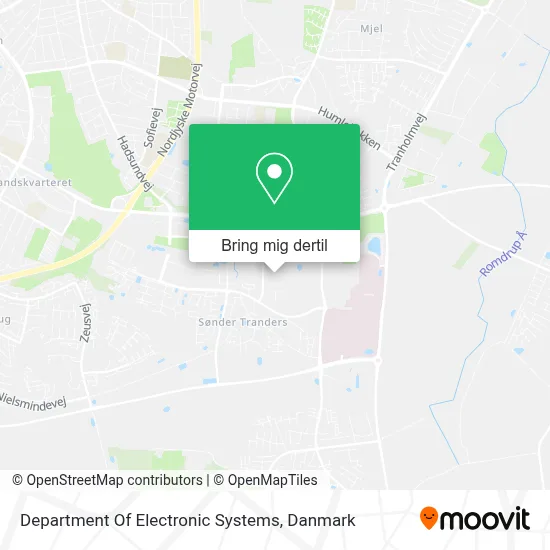 Department Of Electronic Systems kort