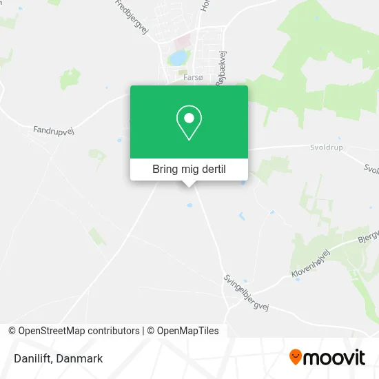 Danilift kort