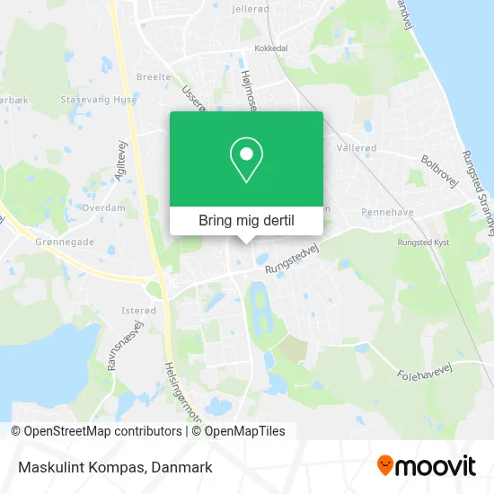 Maskulint Kompas kort