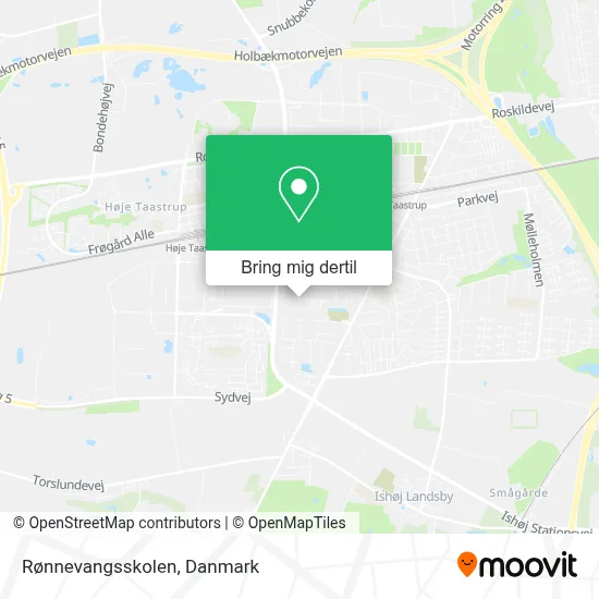 Rønnevangsskolen kort