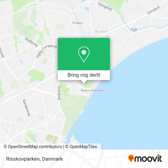 Risskovparken kort