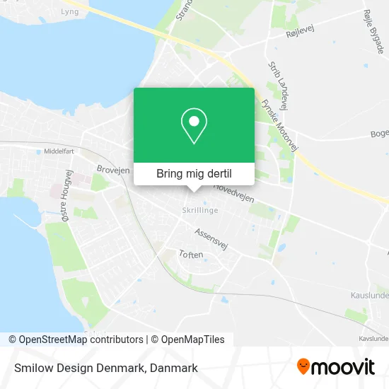 Smilow Design Denmark kort