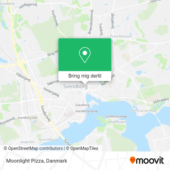 Moonlight Pizza kort
