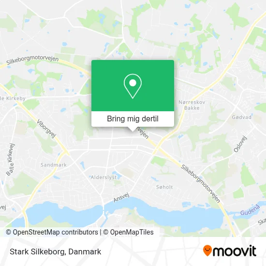 Stark Silkeborg kort