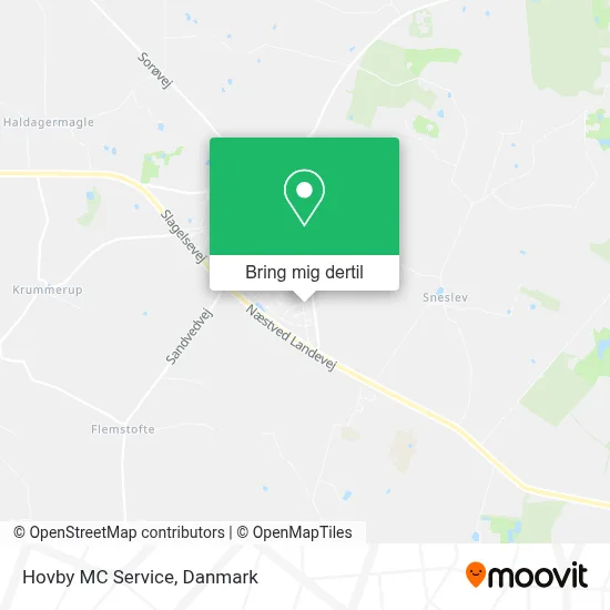 Hovby MC Service kort