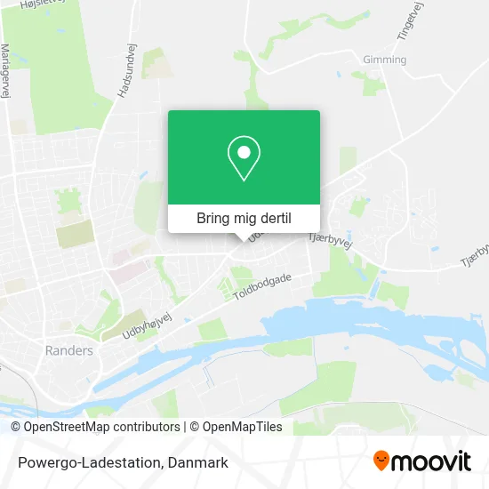 Powergo-Ladestation kort