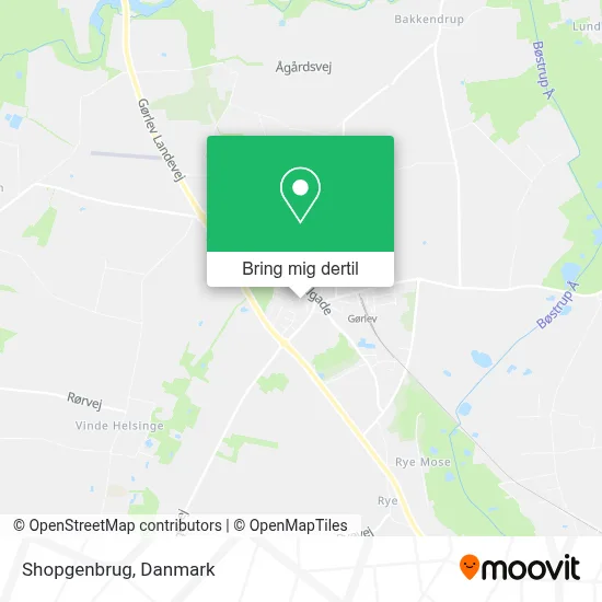 Shopgenbrug kort