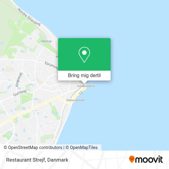 Restaurant Strejf kort