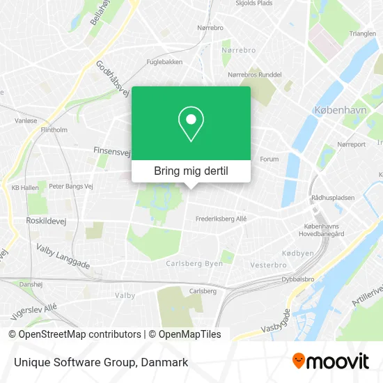 Unique Software Group kort