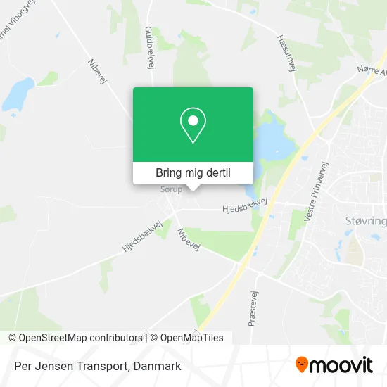 Per Jensen Transport kort