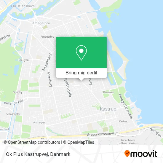 Ok Plus Kastrupvej kort
