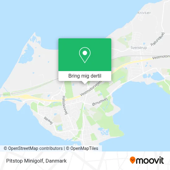 Pitstop Minigolf kort