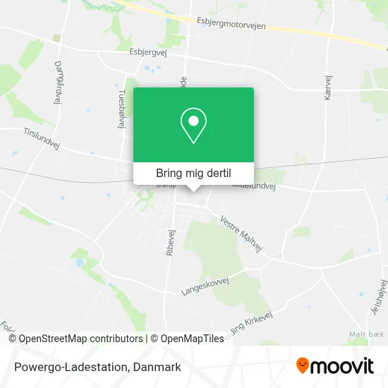 Powergo-Ladestation kort