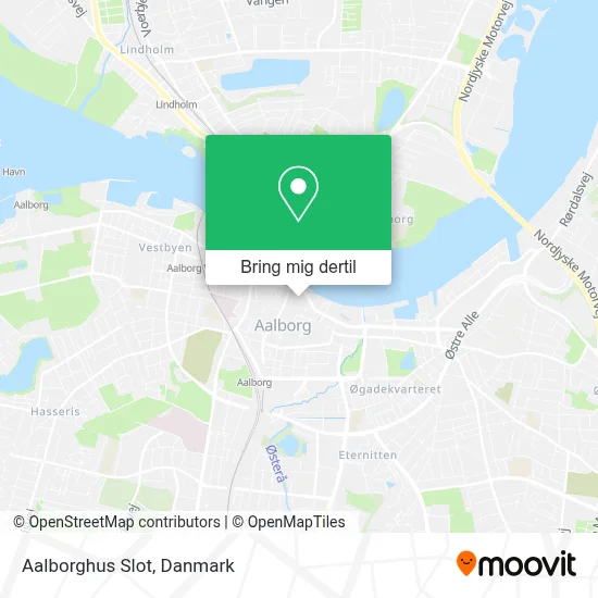 Aalborghus Slot kort