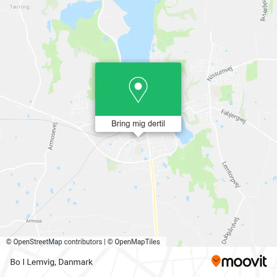 Bo I Lemvig kort