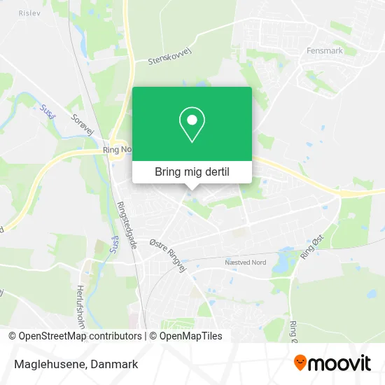 Maglehusene kort