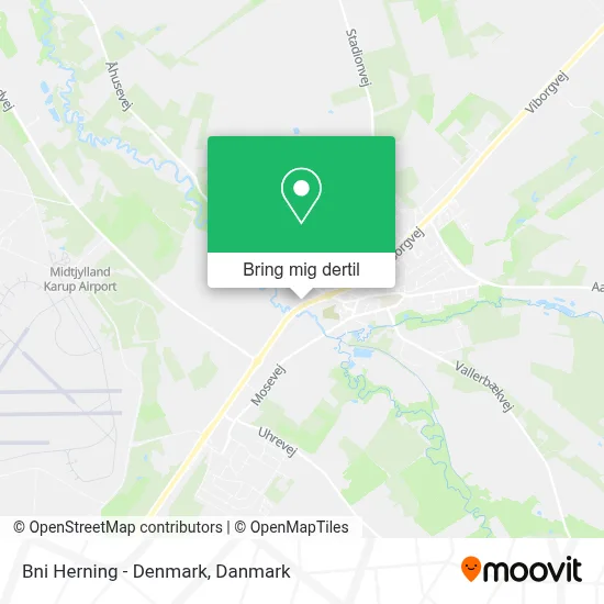Bni Herning - Denmark kort