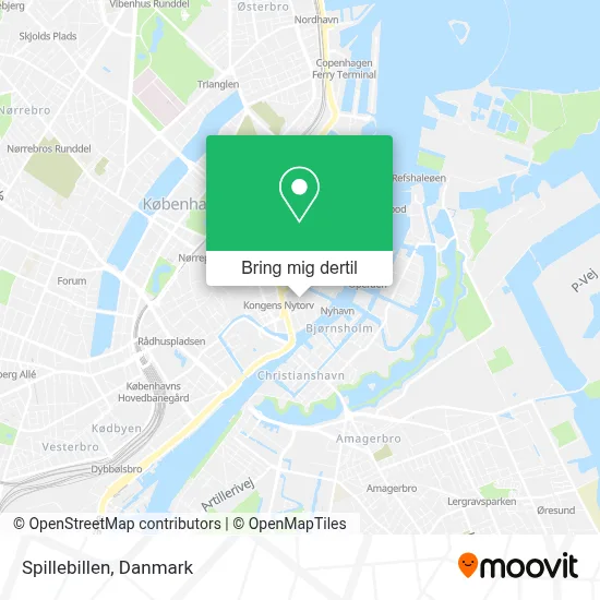 Spillebillen kort