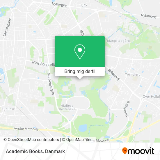 Academic Books kort