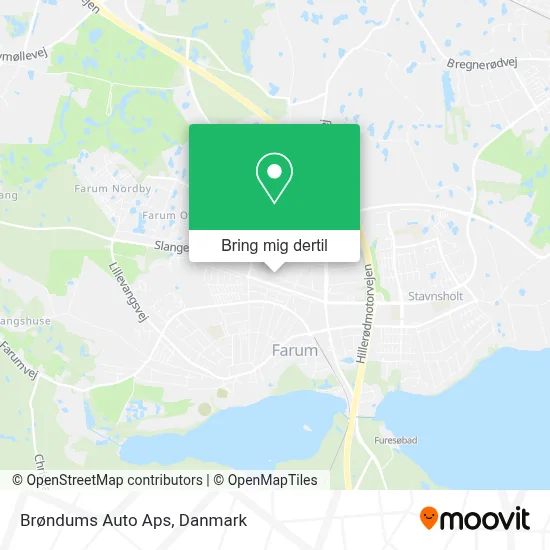 Brøndums Auto Aps kort